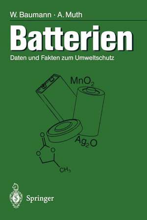 Batterien: Daten und Fakten zum Umweltschutz de Werner Baumann