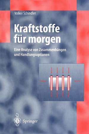 Kraftstoffe für morgen: Eine Analyse von Zusammenhängen und Handlungsoptionen de Volker Schindler