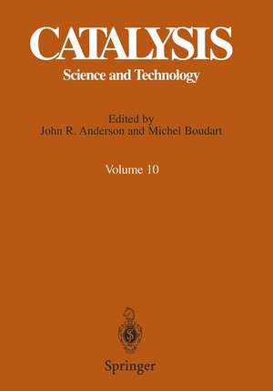 Catalysis: Science and Technology de J. R. Anderson