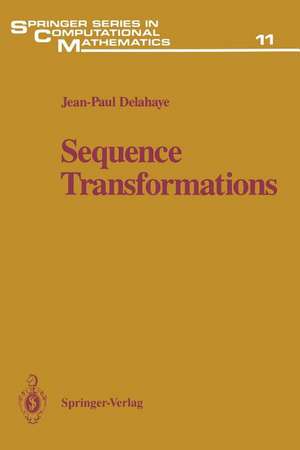 Sequence Transformations de Jean-Paul Delahaye