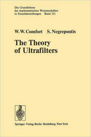 The Theory of Ultrafilters de W. W. Comfort