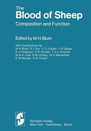 The Blood of Sheep: Composition and Function de M. H. Blunt