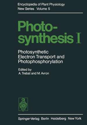 Photosynthesis I: Photosynthetic Electron Transport and Photophosphorylation de A. Trebst