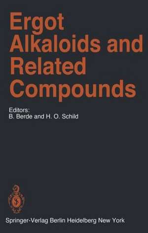 Ergot Alkaloids and Related Compounds de B. Berde