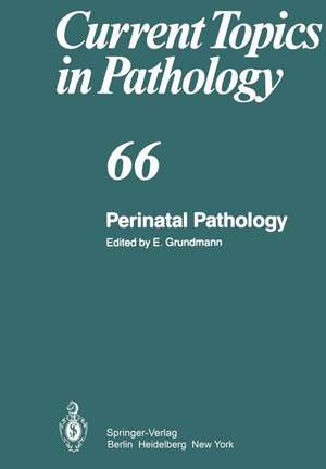 Perinatal Pathology de E. Grundmann