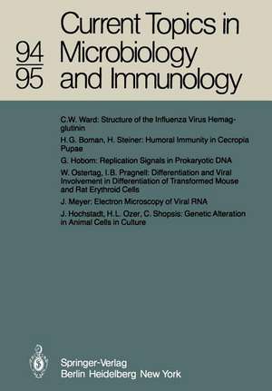 Current Topics in Microbiology and Immunology de W. Henle