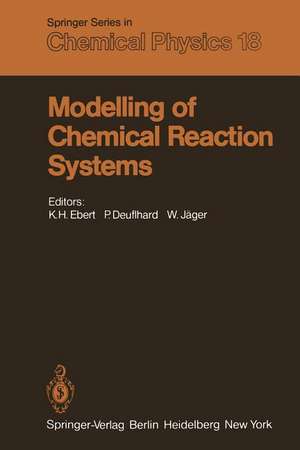 Modelling of Chemical Reaction Systems: Proceedings of an International Workshop, Heidelberg, Fed. Rep. of Germany, September 1–5, 1980 de K. H. Ebert