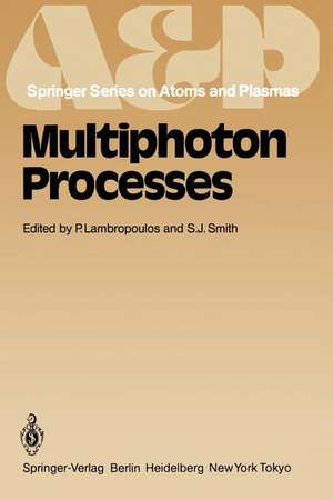 Multiphoton Processes: Proceedings of the 3rd International Conference, Iraklion, Crete, Greece September 5–12, 1984 de P. Lambropoulos