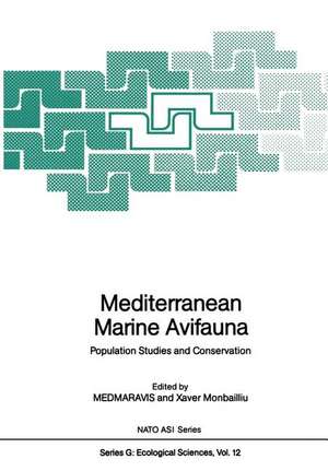 Mediterranean Marine Avifauna: Population Studies and Conservation de MEDMARAVIS