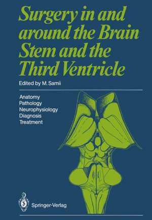 Surgery in and around the Brain Stem and the Third Ventricle: Anatomy · Pathology · Neurophysiology Diagnosis · Treatment de M. Samii