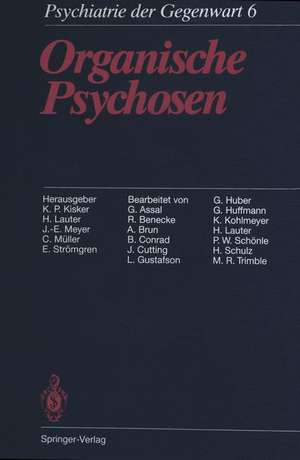 Organische Psychosen de K.P. Kisker