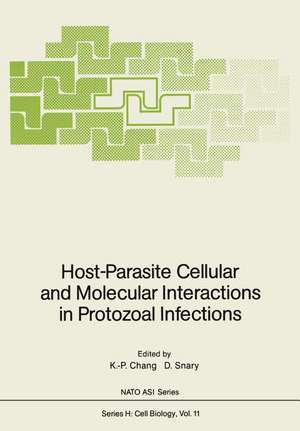 Host-Parasite Cellular and Molecular Interactions in Protozoal Infections de K. -P. Chang