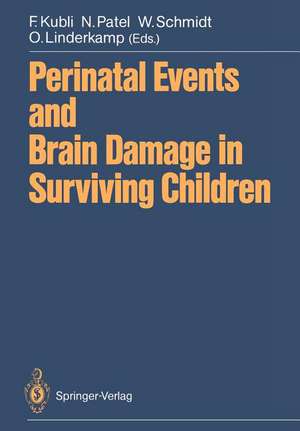 Perinatal Events and Brain Damage in Surviving Children: Based on Papers Presented at an International Conference Held in Heidelberg in 1986 de Fred Kubli