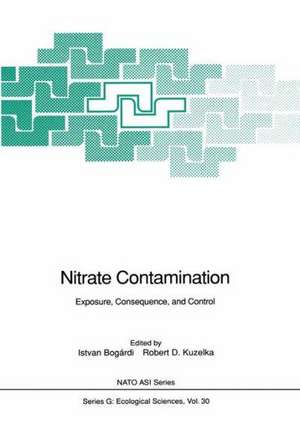 Nitrate Contamination: Exposure, Consequence, and Control de Istvan Bogardi