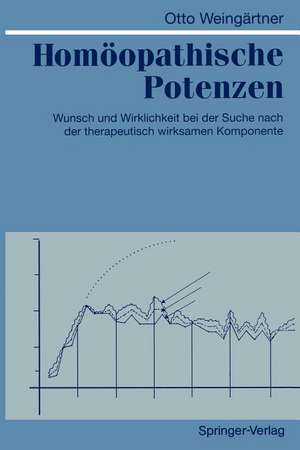 Homöopathische Potenzen: Wunsch und Wirklichkeit bei der Suche nach der therapeutisch wirksamen Komponente de Otto Weingärtner