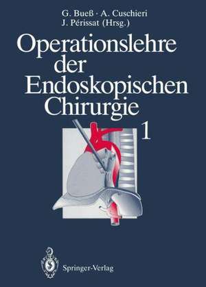 Operationslehre der Endoskopischen Chirurgie 1: Band 1 de Gerhard Bueß