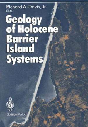 Geology of Holocene Barrier Island Systems de Richard A. Jr. Davis