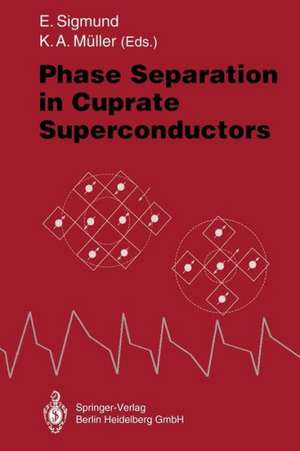 Phase Separation in Cuprate Superconductors: Proceedings of the second international workshop on “Phase Separation in Cuprate Superconductors” September 4 – 10, 1993, Cottbus, Germany de Ernst Sigmund