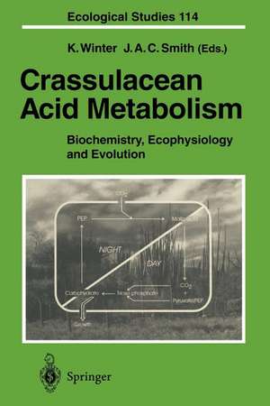 Crassulacean Acid Metabolism: Biochemistry, Ecophysiology and Evolution de Klaus Winter