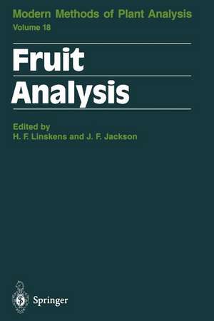 Fruit Analysis de Hans F. Linskens