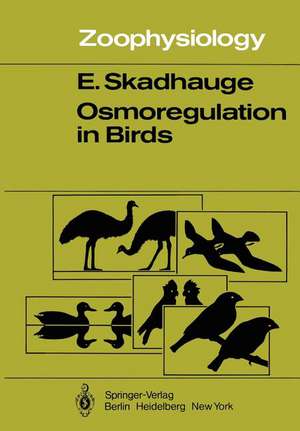 Osmoregulation in Birds de E. Skadhauge