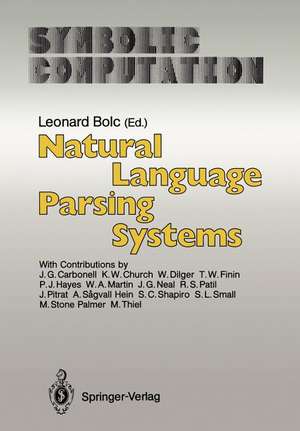 Natural Language Parsing Systems de J.G. Carbonell