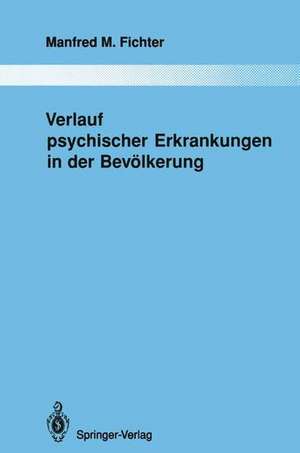 Verlauf psychischer Erkrankungen in der Bevölkerung de I. Meller