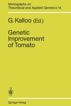 Genetic Improvement of Tomato de G. Kalloo