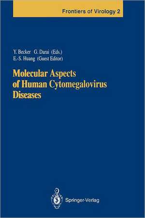 Molecular Aspects of Human Cytomegalovirus Diseases de Yechiel Becker