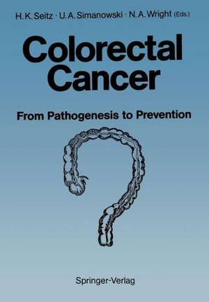 Colorectal Cancer: From Pathogenesis to Prevention? de Helmut K. Seitz