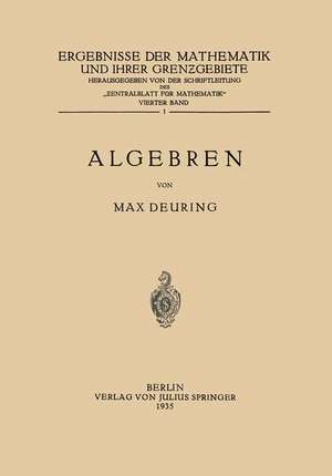 Algebren de Max Deuring