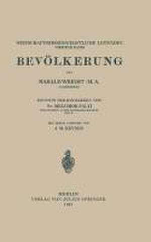 Bevölkerung de Harald Wright