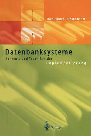 Datenbanksysteme: Konzepte und Techniken der Implementierung de Theo Härder