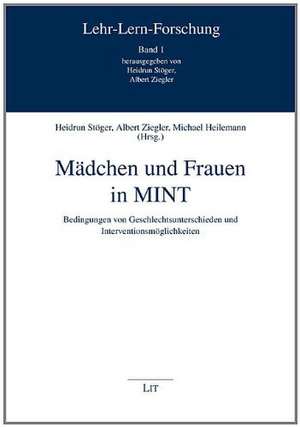 Mädchen und Frauen in MINT de Heidrun Stöger