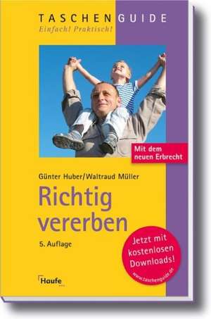 Richtig vererben de Günter Huber