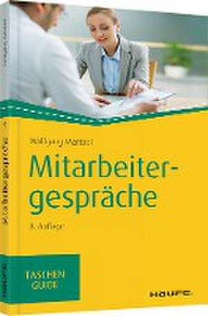 Mitarbeitergespräche de Wolfgang Mentzel