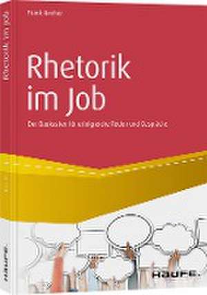 Rhetorik im Job de Frank Becher