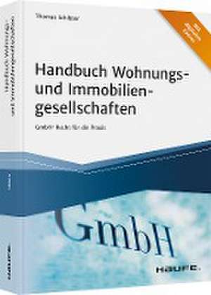 Handbuch Wohnungs- und Immobiliengesellschaften de Thomas Schlüter