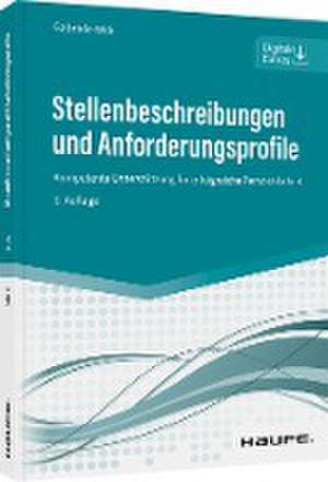 Stellenbeschreibungen und Anforderungsprofile de Gabriele Wilk