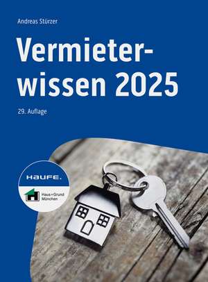 Vermieterwissen 2025 de Andreas Stürzer