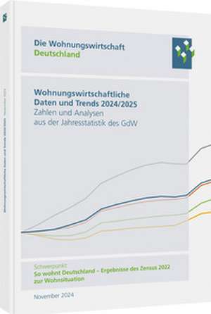 Wohnungswirtschaftliche Daten und Trends 2024/2025