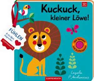 Mein Filz-Fühlbuch: Kuckuck, kleiner Löwe! de Ingela Arrhenius