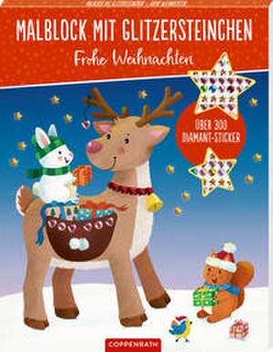 Malblock mit Glitzersteinchen de Lena Maria Bellermann
