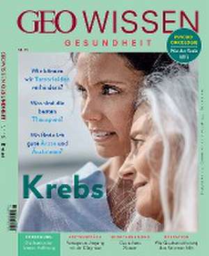 GEO Wissen Gesundheit mit DVD 19/22 - Krebs de Jens Schröder