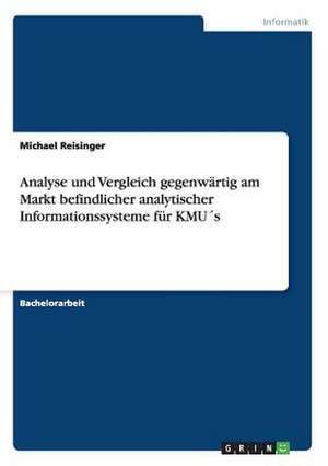 Analyse und Vergleich gegenwärtig am Markt befindlicher analytischer Informationssysteme für KMU´s de Michael Reisinger