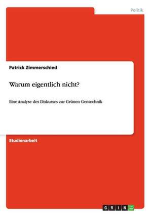 Warum eigentlich nicht? de Patrick Zimmerschied