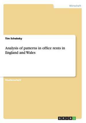 Analysis of patterns in office rents in England and Wales de Tim Schabsky