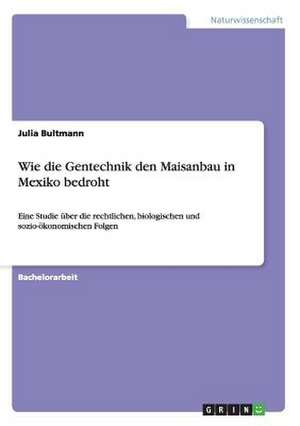 Wie die Gentechnik den Maisanbau in Mexiko bedroht de Julia Bultmann