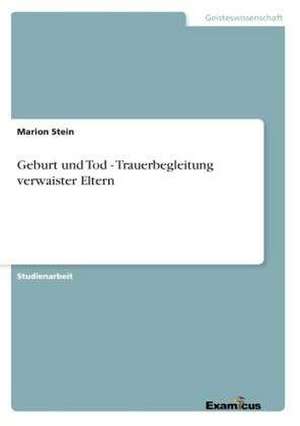 Geburt Und Tod - Trauerbegleitung Verwaister Eltern: Renaissance Fur Die Kernenergie in Europa? de Marion Stein