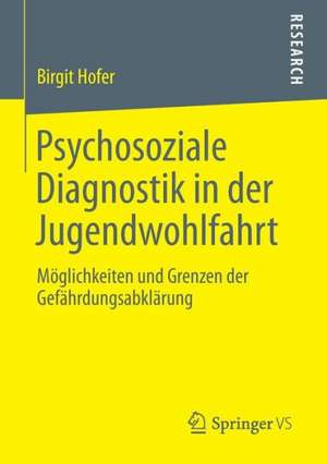 Psychosoziale Diagnostik in der Jugendwohlfahrt: Möglichkeiten und Grenzen der Gefährdungsabklärung de Birgit Hofer